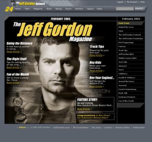 Jeff Gordon Magazine