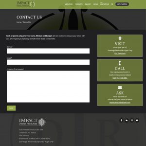 Impact Design Resources Website